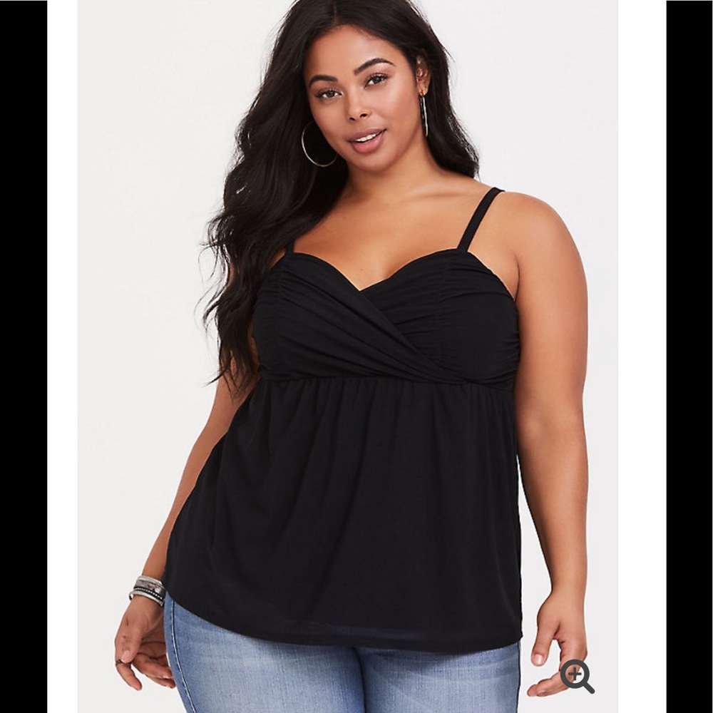 Torrid black dress tank in 3X